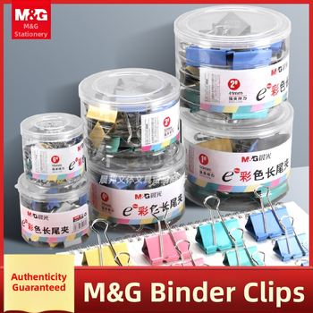 „Chenguang“ kanceliarinių prekių spalvota ilga uodegos segtukas, didelė bandymo sąvaržėlė, 25 mm, maža metalinė vištos uodegos segtukas, maža sąvaržėlė su segtuku