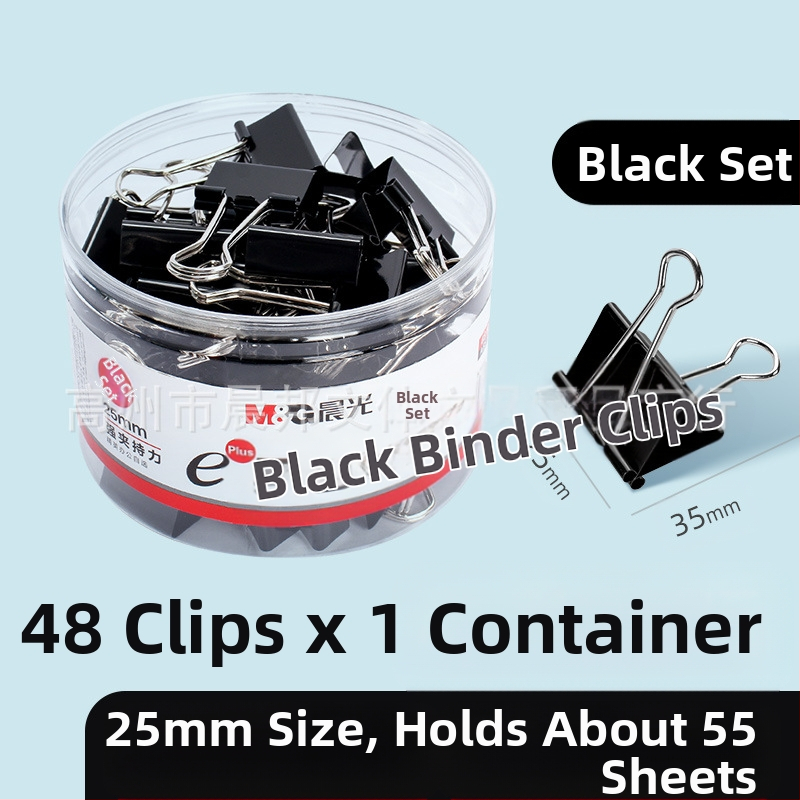 „Chenguang“ kanceliarinių prekių spalvota ilga uodegos segtukas, didelė bandymo sąvaržėlė, 25 mm, maža metalinė vištos uodegos segtukas, maža sąvaržėlė su segtuku