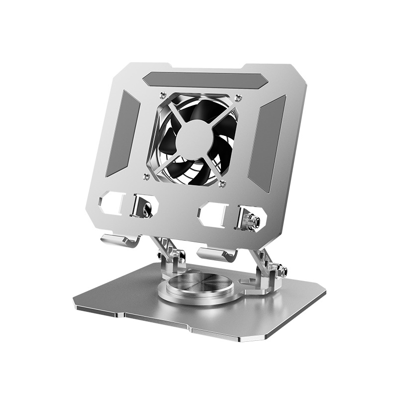 2025 нова плоска скоба за лаптоп, въртяща се сгъваема подложка, висококачествена алуминиева охладителна стойка, въртяща се повдигаща стойка за монитор