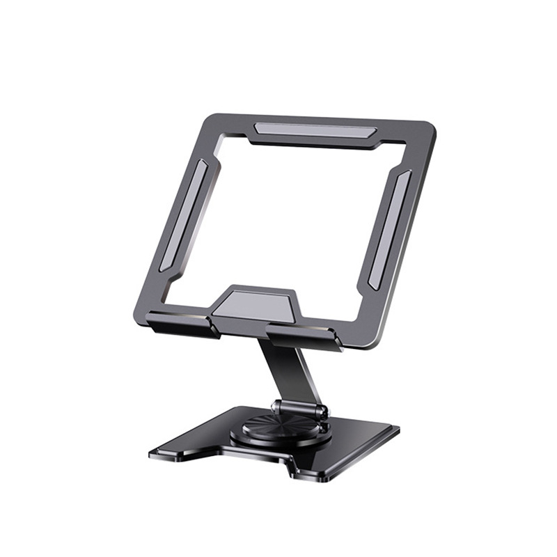 2025 нова плоска скоба за лаптоп, въртяща се сгъваема подложка, висококачествена алуминиева охладителна стойка, въртяща се повдигаща стойка за монитор