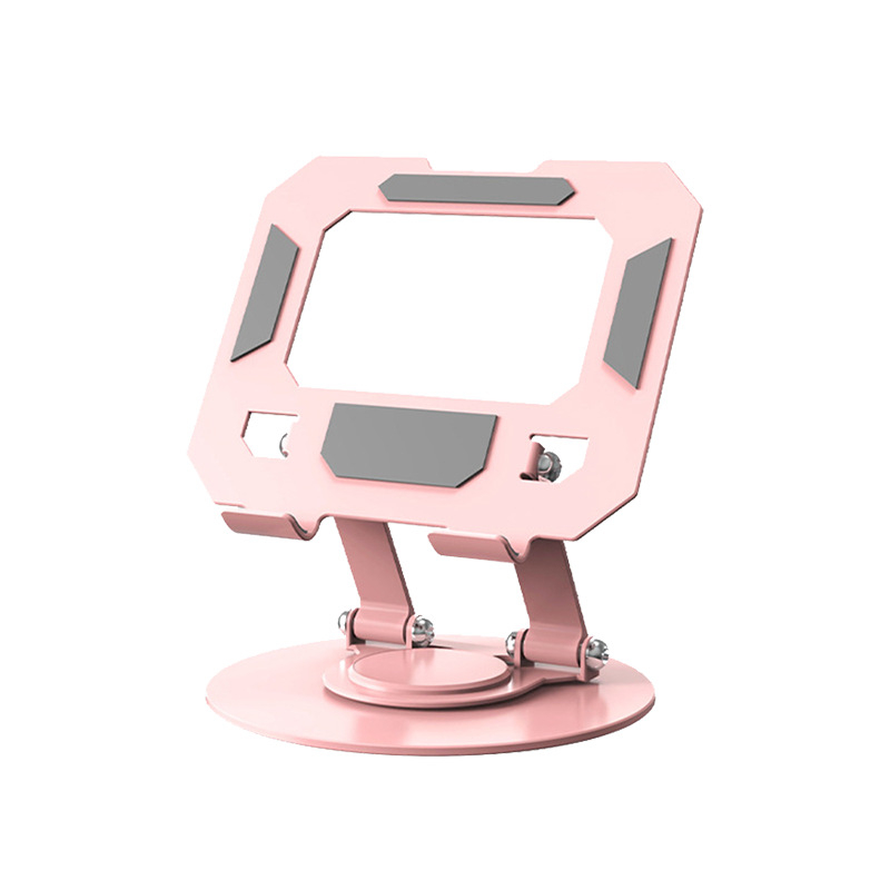 2025 нова плоска скоба за лаптоп, въртяща се сгъваема подложка, висококачествена алуминиева охладителна стойка, въртяща се повдигаща стойка за монитор