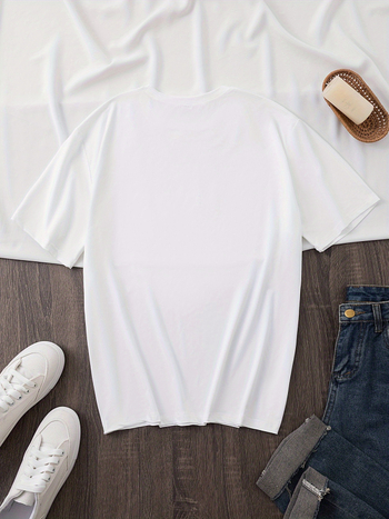 Γυναικείο κοντομάνικο μπλουζάκι σε μεγάλα μεγέθη, casual - Choose to Be