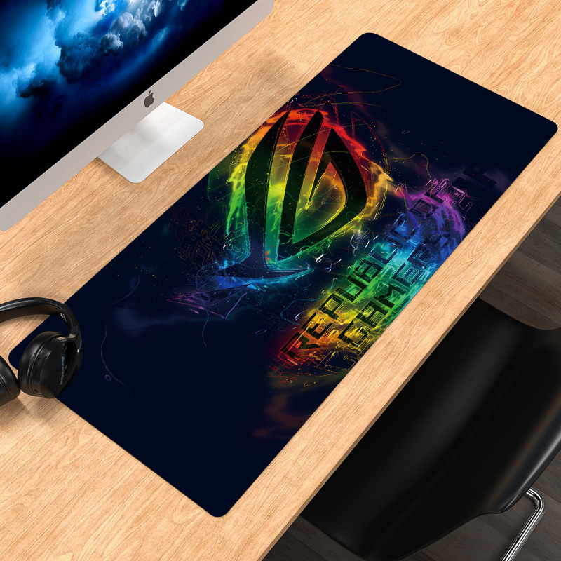 Prodigal Eye Mouse Pad Πολύ μεγάλο E-Sports Desk Pad Internet Cafe Game Pad με παχιά άκρη Αδιάβροχο Pad Πληκτρολόγιο
