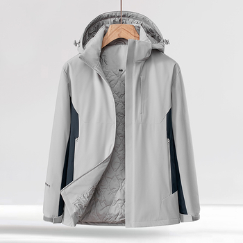 2024 m. naujo stiliaus medvilniniai drabužiai vyrams ir moterims, žieminiai, sustorinti šilti medvilniniai paminkštinti švarkai, vidaus lauko alpinizmo kostiumas, gobtuvas