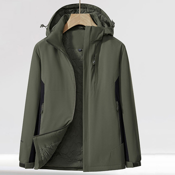 2024 m. naujo stiliaus medvilniniai drabužiai vyrams ir moterims, žieminiai, sustorinti šilti medvilniniai paminkštinti švarkai, vidaus lauko alpinizmo kostiumas, gobtuvas