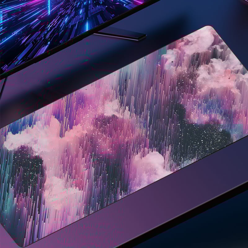 Luminos lux și peisaj de înaltă calitate supradimensionat E-Sports Gaming Mouse Pad Creative antiderapant îngroșat birou pad tastatură Pad