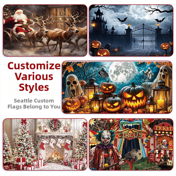 Ευτυχισμένο το Νέο Έτος Φόντο με Υφασμάτινο Πανό, Διακοσμήσεις με Σημαία, Σύνθεση με Πανό, Θεματικό Πάρτι, Ατμόσφαιρα, Σκηνή, Διασυνοριακό