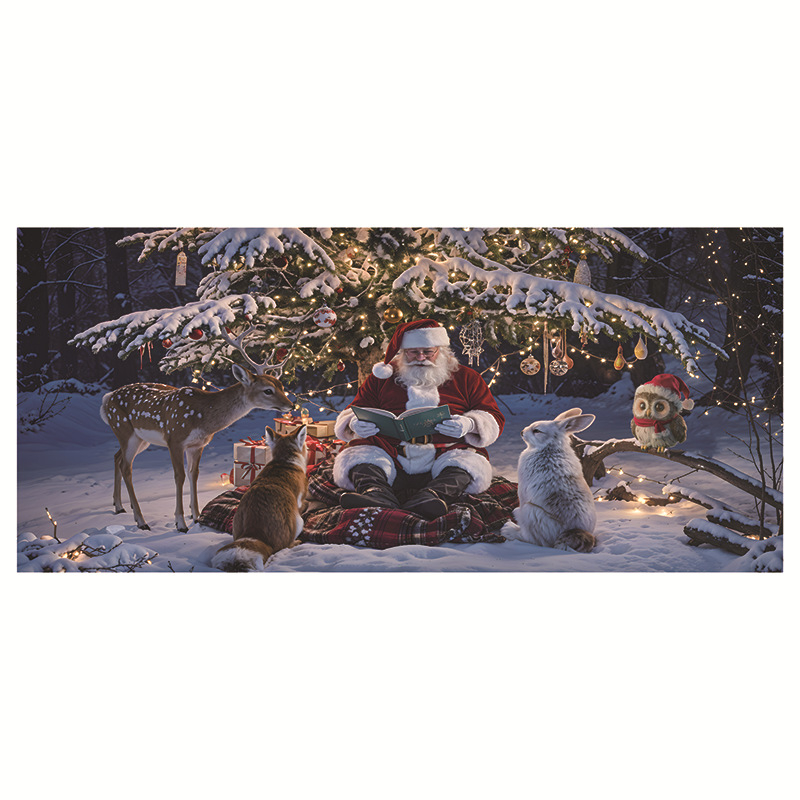 Честита Нова Година Фон Плат Банер Флаг Декорации Банер Аранжировка Тема Парти Атмосфера Сцена Трансгранично