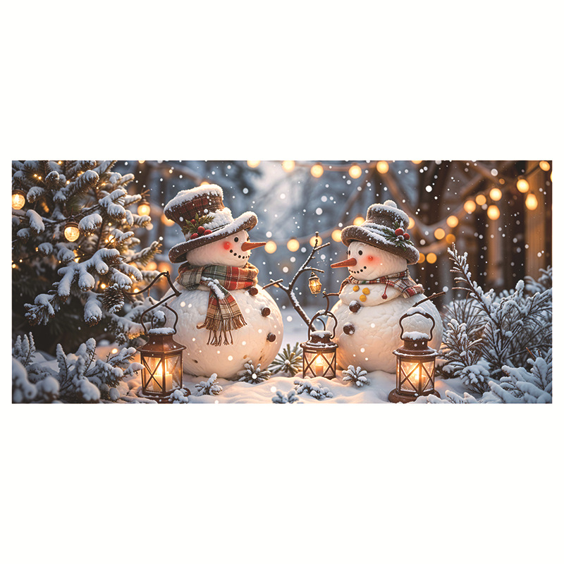 Честита Нова Година Фон Плат Банер Флаг Декорации Банер Аранжировка Тема Парти Атмосфера Сцена Трансгранично