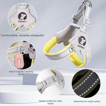 Νέο λουρί σκύλου με αντιεκρηκτική προστασία, ανακλαστικό, αναπνεύσιμο λουρί σκύλου, προμήθειες χονδρικής για λουρί κατοικίδιων ζώων