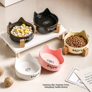 Μπολ για γάτες Μαύρο κεραμικό μπολ για σκύλους Μαύρο μπολ Μπολ για τροφή για γάτες Μπολ για σκύλους Πόσιμο νερό για σκύλους Μπολ για τροφή για γάτες Κατασκευαστής νερού για κατοικίδια