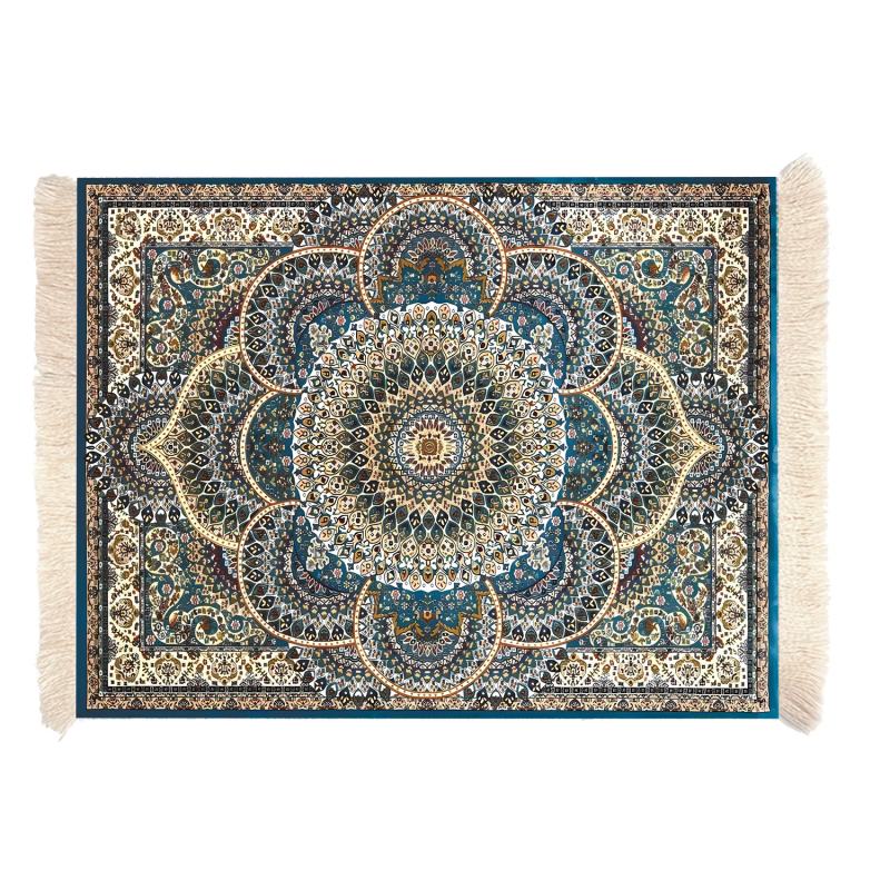 Διασυνοριακό, υψηλής πώλησης, υφαντό mouse pad με φούντες, μικρό Dropshipping, μποέμικο, έθνικ στυλ, αντιολισθητικό, μονωμένο σουβέρ