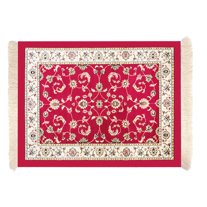 Διασυνοριακό, υψηλής πώλησης, υφαντό mouse pad με φούντες, μικρό Dropshipping, μποέμικο, έθνικ στυλ, αντιολισθητικό, μονωμένο σουβέρ