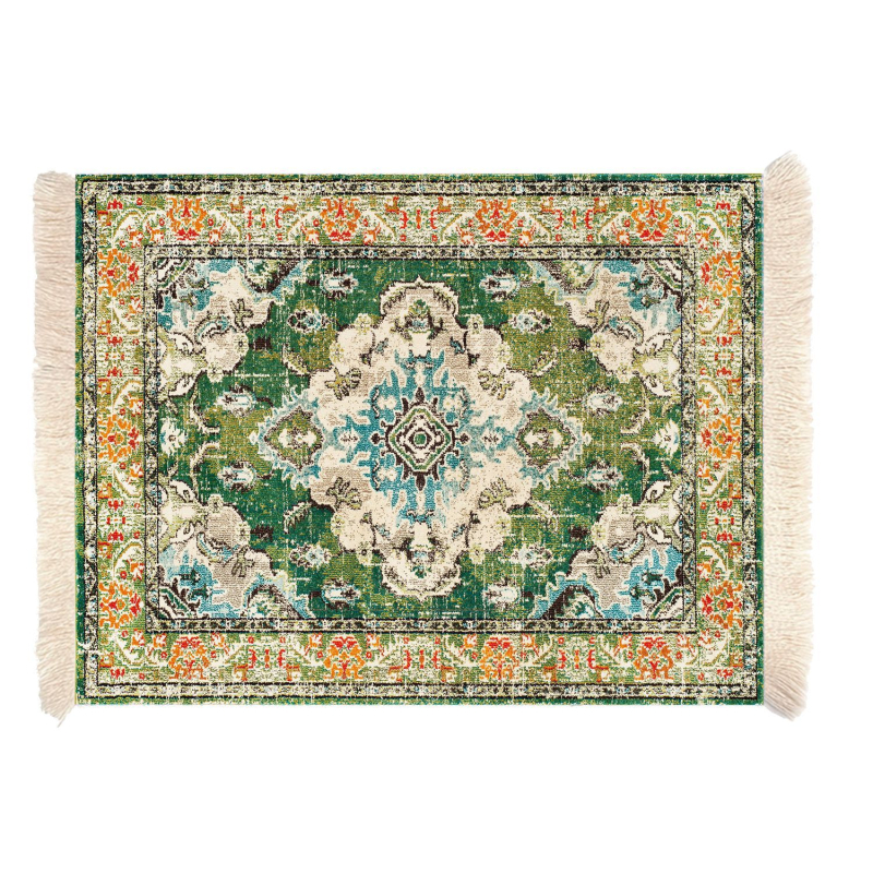 Διασυνοριακό, υψηλής πώλησης, υφαντό mouse pad με φούντες, μικρό Dropshipping, μποέμικο, έθνικ στυλ, αντιολισθητικό, μονωμένο σουβέρ