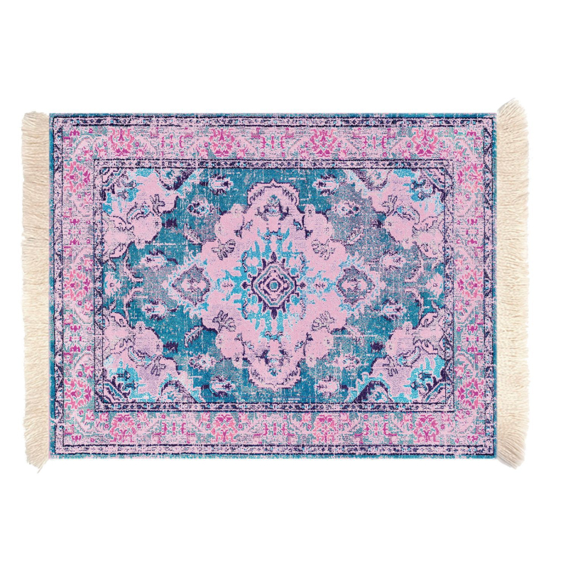 Διασυνοριακό, υψηλής πώλησης, υφαντό mouse pad με φούντες, μικρό Dropshipping, μποέμικο, έθνικ στυλ, αντιολισθητικό, μονωμένο σουβέρ