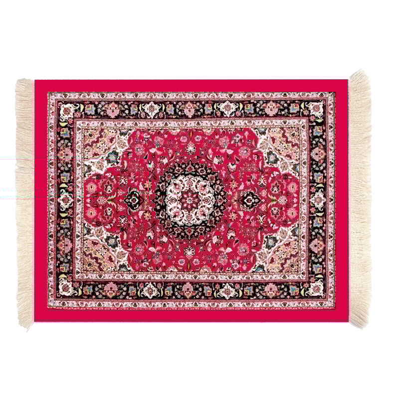 Διασυνοριακό, υψηλής πώλησης, υφαντό mouse pad με φούντες, μικρό Dropshipping, μποέμικο, έθνικ στυλ, αντιολισθητικό, μονωμένο σουβέρ