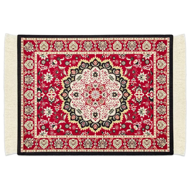 Διασυνοριακό, υψηλής πώλησης, υφαντό mouse pad με φούντες, μικρό Dropshipping, μποέμικο, έθνικ στυλ, αντιολισθητικό, μονωμένο σουβέρ