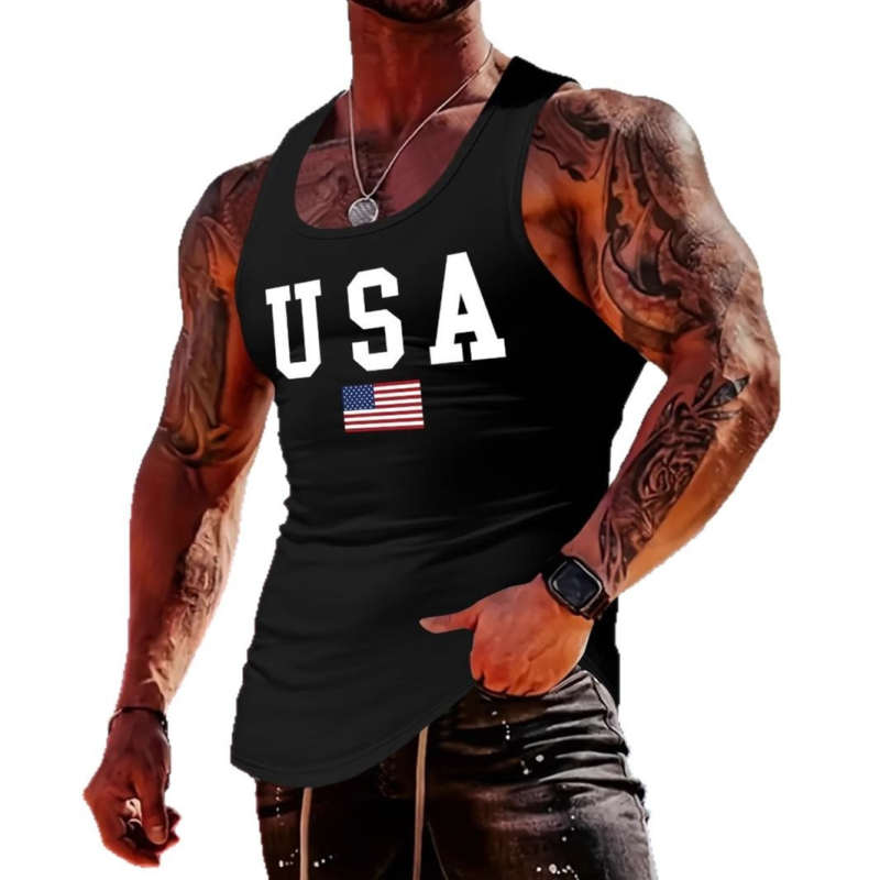 2025 Nová európska a americká cezhraničná ležérna pánska pruhovaná vesta s okrúhlym výstrihom vysokej kvality od Amazonu MG1