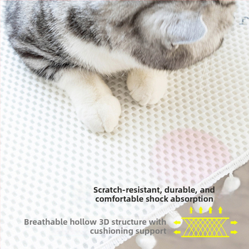 Χαλί άμμου γάτας, αντι-πιτσιλίσματα, κουτί άμμου γάτας που δεν βγάζει έξω, χαλί άμμου φίλτρου, παχύρρευστο εξαιρετικά μεγάλο χαλί κατοικίδιων, χαλί κατά του γρατσουνίσματος γάτας για γάτες και σκύλους