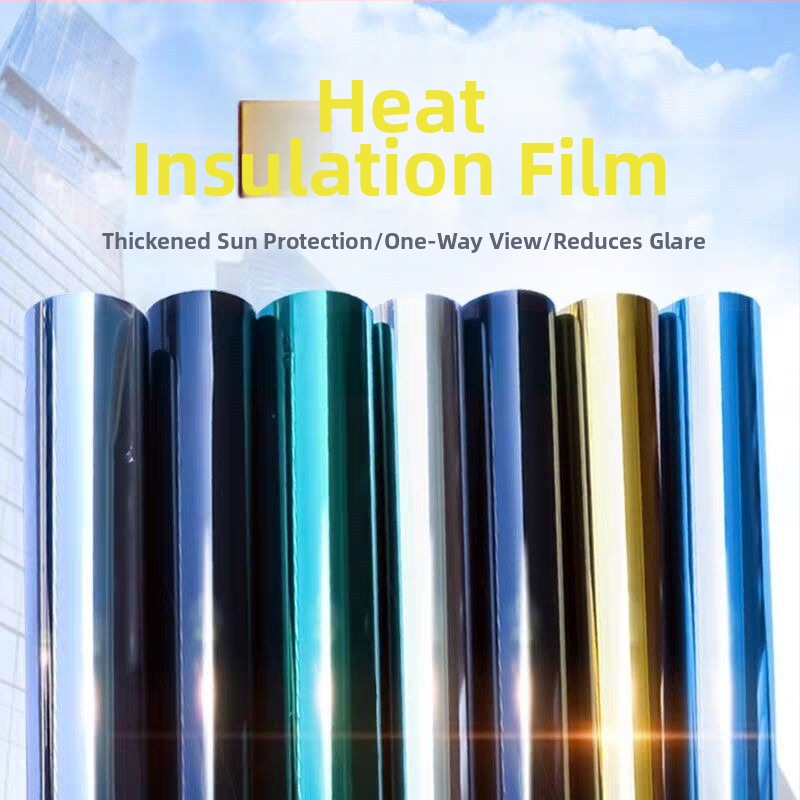 Трансгранично електронно търговско стъклено фолио, стикер за стъкло, топлоизолационно фолио, слънчево фолио, стикер за прозорец, офис фолио против надничащо стъкло