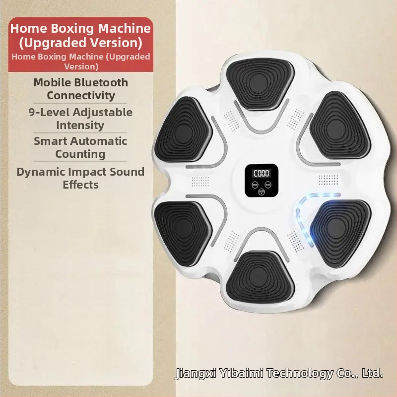 Intelligentne muusikapoksimasinate treener Internet Pidulik reaktsioonisein Sihtmärk Poksisihtmärk Kodu Lapsed mängivad rütmisihtmärki Täiskasvanute treening