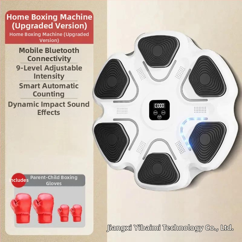 Intelligentne muusikapoksimasinate treener Internet Pidulik reaktsioonisein Sihtmärk Poksisihtmärk Kodu Lapsed mängivad rütmisihtmärki Täiskasvanute treening