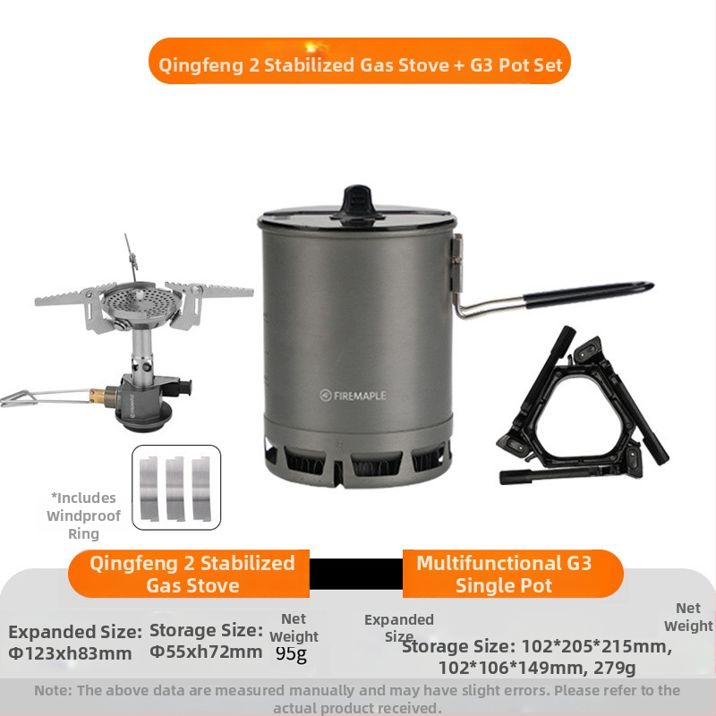 Многофункционален Green II Hot Single Pot съд за готвене на открито, къмпинг, туризъм, катерене, съдове за готвене, универсален съд за готвене