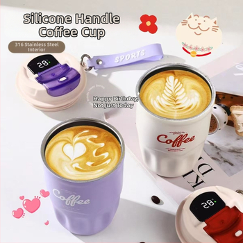 Δημοφιλές θερμός από ανοξείδωτο ατσάλι 316 για το σπίτι και το γραφείο, φλιτζάνι καφέ υψηλής εμφάνισης, φορητό κύπελλο άμεσου πόσιμου νερού για υπαίθριες αθλητικές δραστηριότητες