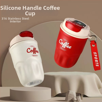 Δημοφιλές θερμός από ανοξείδωτο ατσάλι 316 για το σπίτι και το γραφείο, φλιτζάνι καφέ υψηλής εμφάνισης, φορητό κύπελλο άμεσου πόσιμου νερού για υπαίθριες αθλητικές δραστηριότητες