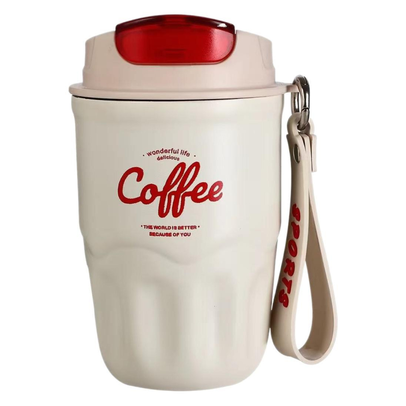 Δημοφιλές θερμός από ανοξείδωτο ατσάλι 316 για το σπίτι και το γραφείο, φλιτζάνι καφέ υψηλής εμφάνισης, φορητό κύπελλο άμεσου πόσιμου νερού για υπαίθριες αθλητικές δραστηριότητες