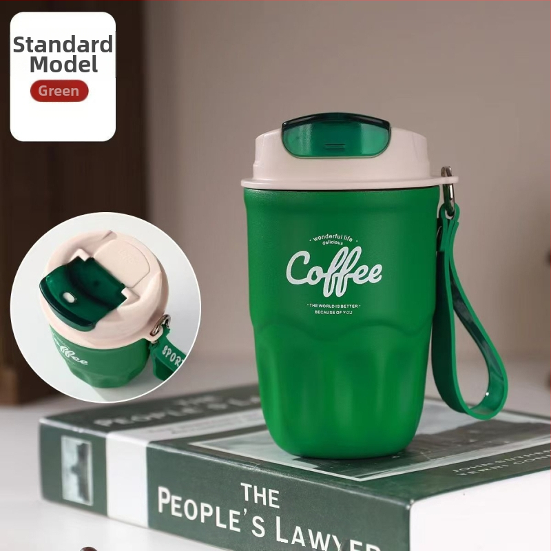 Δημοφιλές θερμός από ανοξείδωτο ατσάλι 316 για το σπίτι και το γραφείο, φλιτζάνι καφέ υψηλής εμφάνισης, φορητό κύπελλο άμεσου πόσιμου νερού για υπαίθριες αθλητικές δραστηριότητες