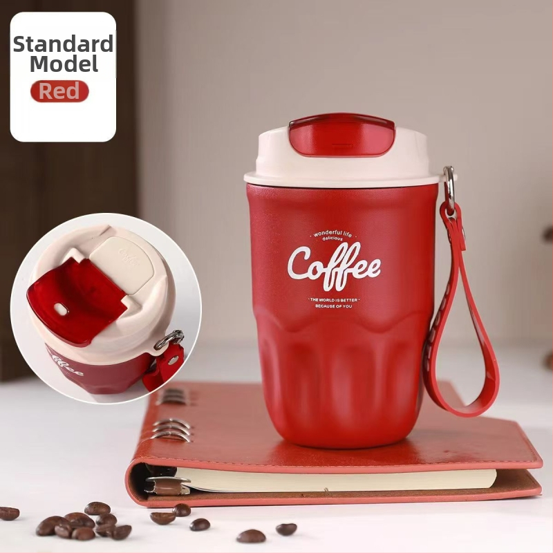 Δημοφιλές θερμός από ανοξείδωτο ατσάλι 316 για το σπίτι και το γραφείο, φλιτζάνι καφέ υψηλής εμφάνισης, φορητό κύπελλο άμεσου πόσιμου νερού για υπαίθριες αθλητικές δραστηριότητες