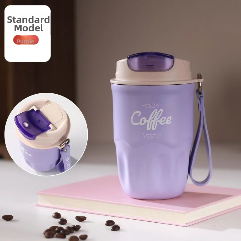 Δημοφιλές θερμός από ανοξείδωτο ατσάλι 316 για το σπίτι και το γραφείο, φλιτζάνι καφέ υψηλής εμφάνισης, φορητό κύπελλο άμεσου πόσιμου νερού για υπαίθριες αθλητικές δραστηριότητες