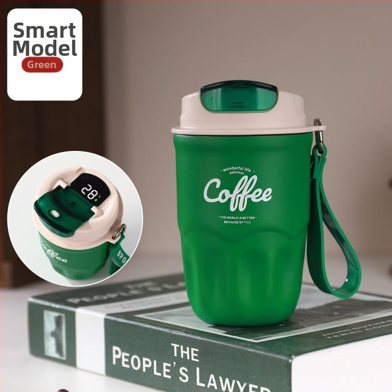 Δημοφιλές θερμός από ανοξείδωτο ατσάλι 316 για το σπίτι και το γραφείο, φλιτζάνι καφέ υψηλής εμφάνισης, φορητό κύπελλο άμεσου πόσιμου νερού για υπαίθριες αθλητικές δραστηριότητες