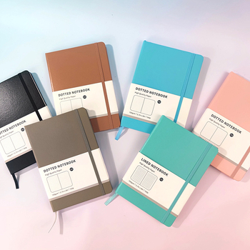 Macaron Color A5 tvrdi uvez prekogranični laptop poslovni uredski bilježnica kreativna bilježnica jednostavna matrična bilježnica