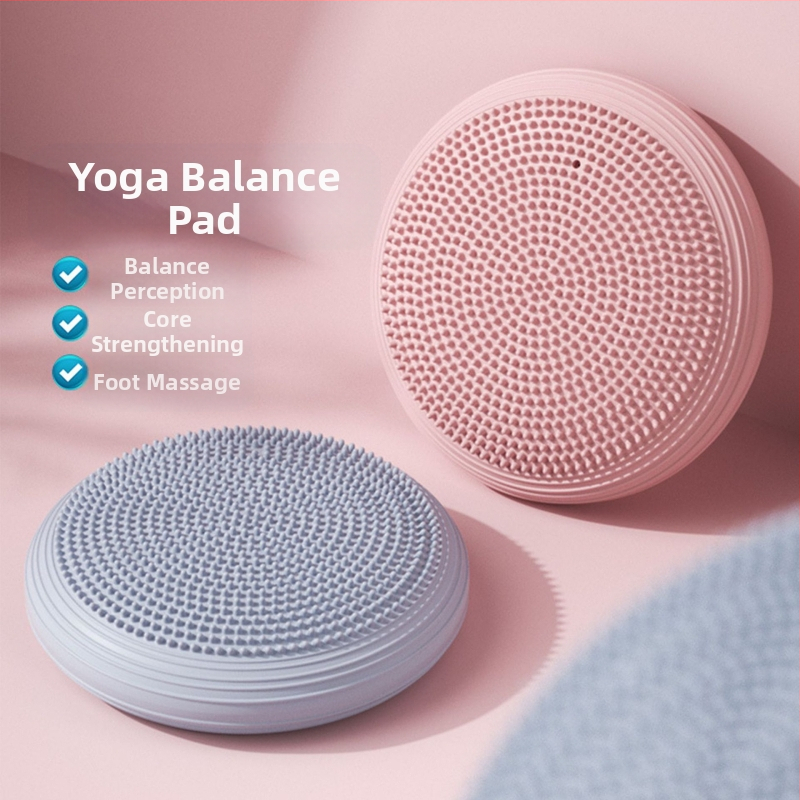 Naujas PVC jogos balanso kilimėlis pripučiamas masažo pagalvėlė sutirštintas sprogimui atsparus balanso kamuolys