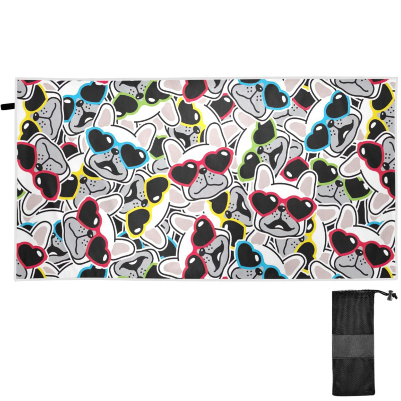 Minkštas kalakuto rankšluostis, paplūdimio rankšluostis, triušio gėlė, vintažinis triušio formos didelis baseino rankšluostis, greitai džiūstantis kelioninis rankšluostis