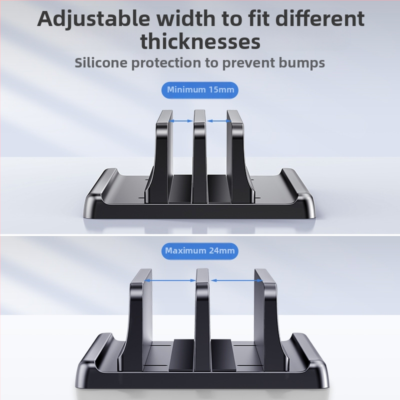 Вертикална скоба за преносим компютър странична вертикална външна стойка за дисплей окачване на разсейване на топлината поддръжка за съхранение приложимо m