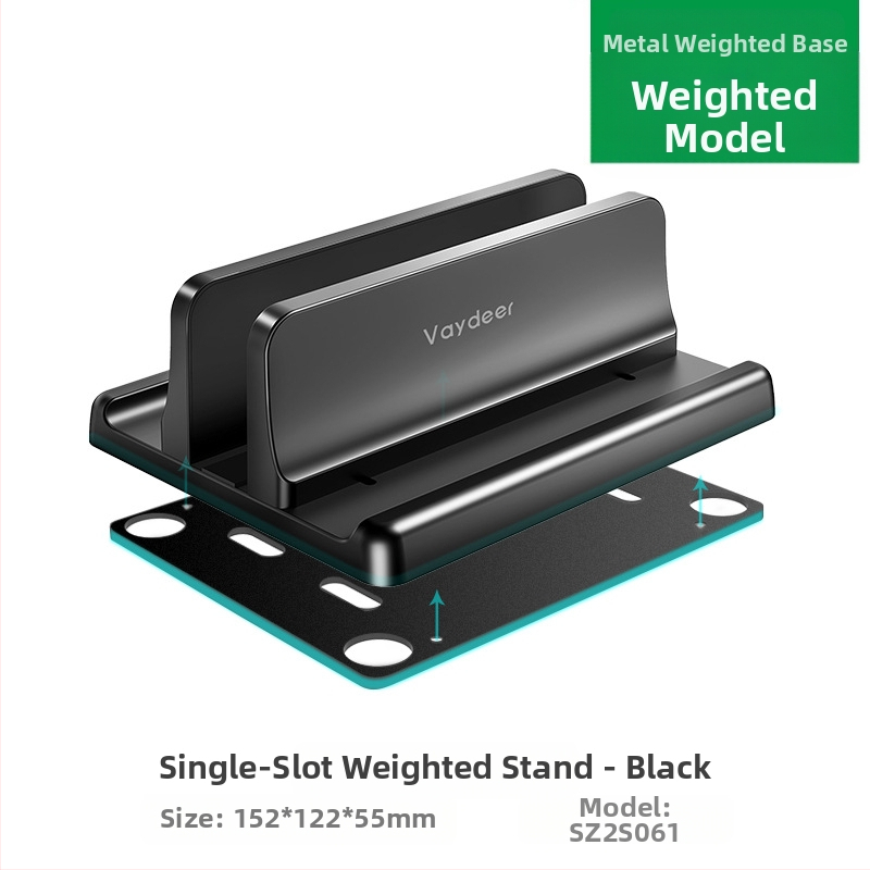 Sülearvuti vertikaalne kronsteini külgmine vertikaalne välise ekraani riputamine soojuse hajumise tugi hoiustamine kohaldatav m