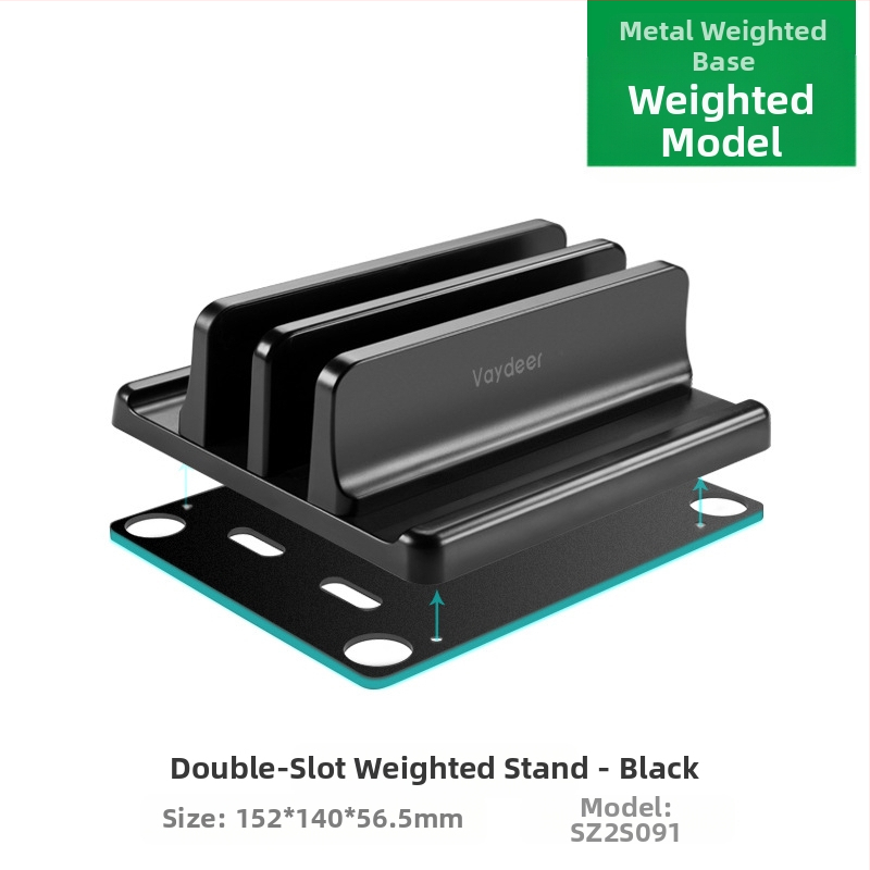 Sülearvuti vertikaalne kronsteini külgmine vertikaalne välise ekraani riputamine soojuse hajumise tugi hoiustamine kohaldatav m
