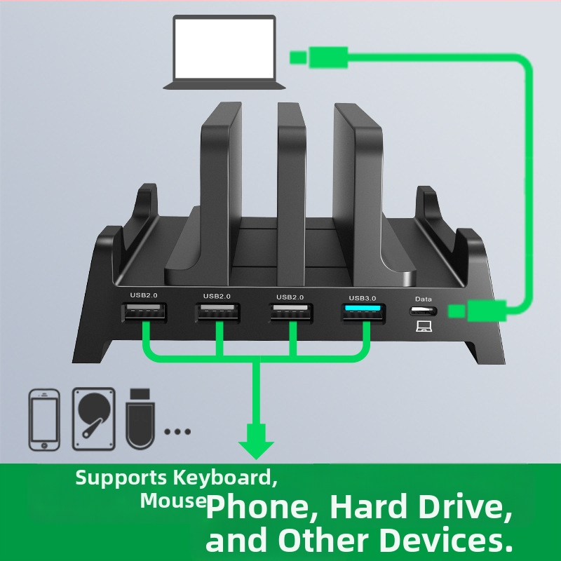 Sülearvuti vertikaalne kronsteini külgmine vertikaalne välise ekraani riputamine soojuse hajumise tugi hoiustamine kohaldatav m