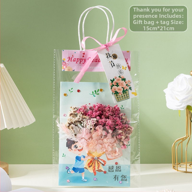 Ръчно изработени поздравителни картички за Деня на учителя, детски „Направи си сам“, изработка от родители и деца, триизмерни картички с букети цветя, подаръчни материали за детска градина за учители