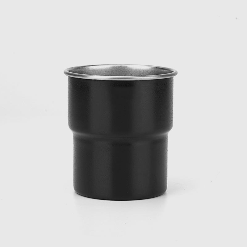 Костюм за къмпинг бирена халба от неръждаема стомана 304, стъпаловидна халба за пикник, барбекю, студена напитка, бирена халба за кафе