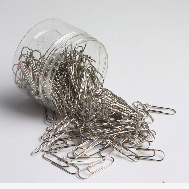 „Daifa“ antikorozinis metalinis sąvaržėlės spalvos nikeliuotas sąvaržėlės cilindras kūrybinis žymeklis biuro reikmenų sąvaržėlė