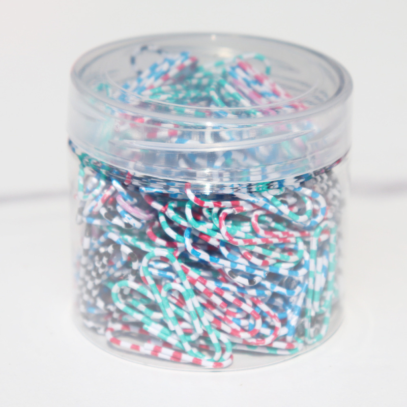 „Daifa“ antikorozinis metalinis sąvaržėlės spalvos nikeliuotas sąvaržėlės cilindras kūrybinis žymeklis biuro reikmenų sąvaržėlė