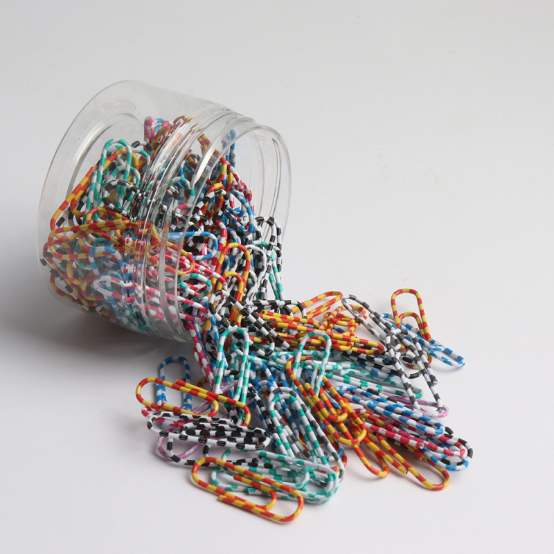 „Daifa“ antikorozinis metalinis sąvaržėlės spalvos nikeliuotas sąvaržėlės cilindras kūrybinis žymeklis biuro reikmenų sąvaržėlė