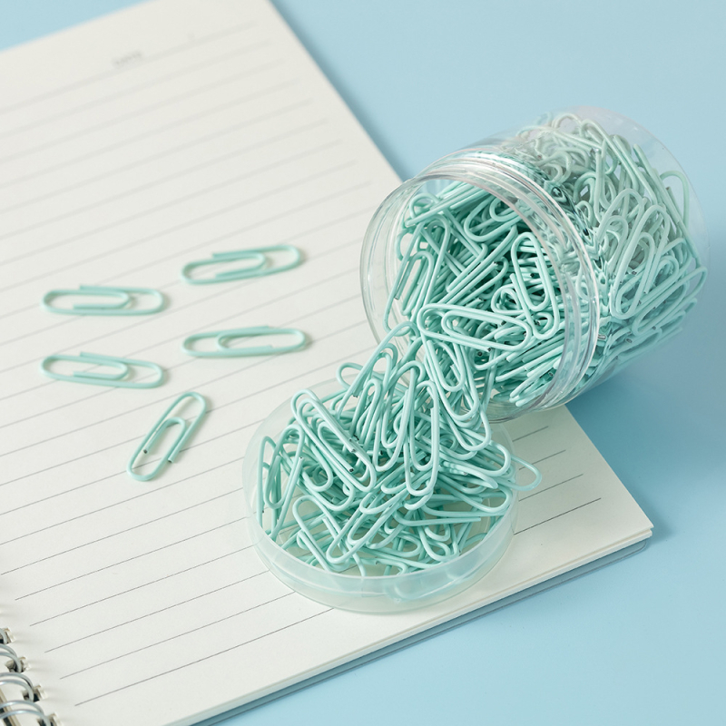 „Daifa“ antikorozinis metalinis sąvaržėlės spalvos nikeliuotas sąvaržėlės cilindras kūrybinis žymeklis biuro reikmenų sąvaržėlė