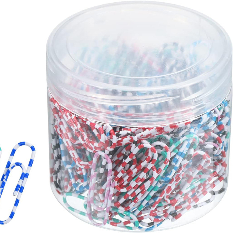 „Daifa“ antikorozinis metalinis sąvaržėlės spalvos nikeliuotas sąvaržėlės cilindras kūrybinis žymeklis biuro reikmenų sąvaržėlė