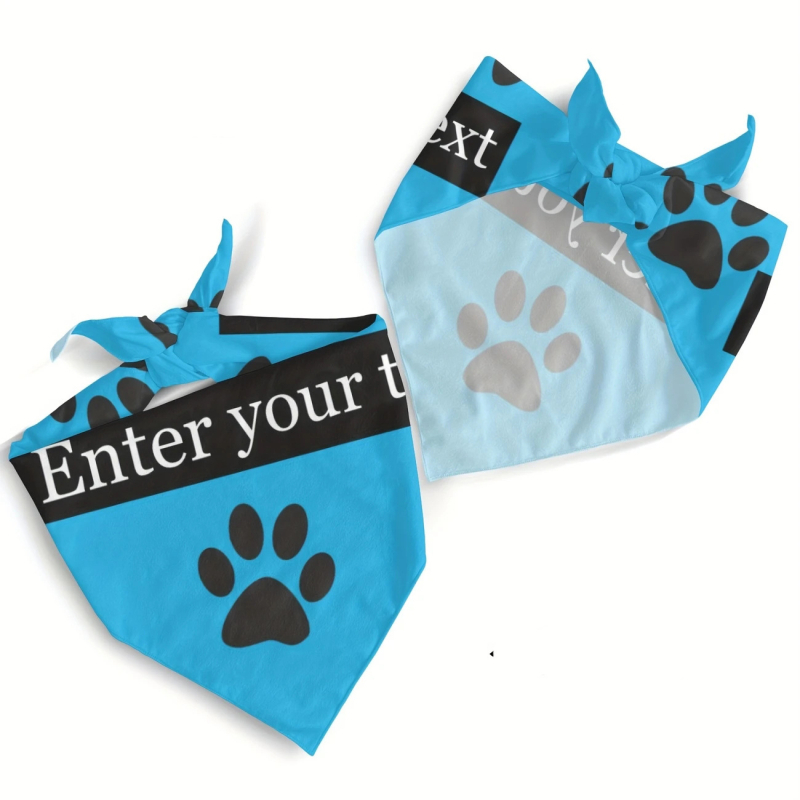 Temu kuummüük lemmikloomade kolmnurksall loominguline isetegemise lemmikloomade süljesall kassi ja koera rinnasall