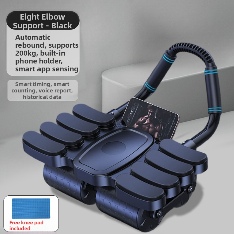 Uus neljarattaline automaatne kõhulihaste ratas meestele ja naistele mõeldud treeningvarustus Artifact Sports Home kõhulihaste ratas